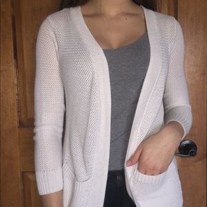 White Cardigan